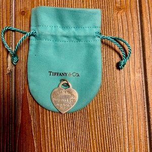 Large Tiffany Heart Charm